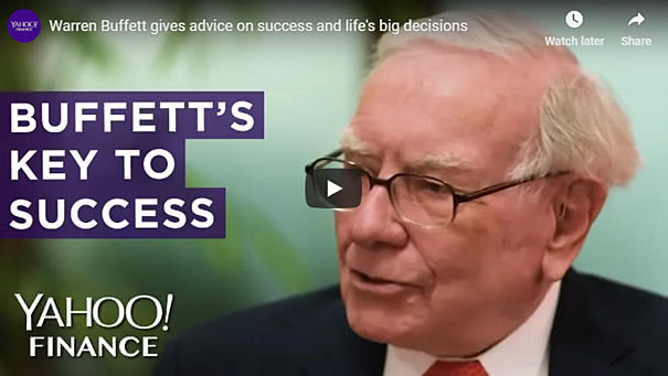 Warren Buffett gives advice on success and life's big decisions