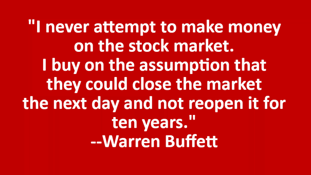 Warren Buffett Advice