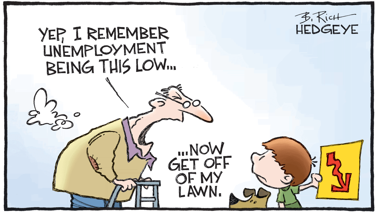 Low unemployment cartoon