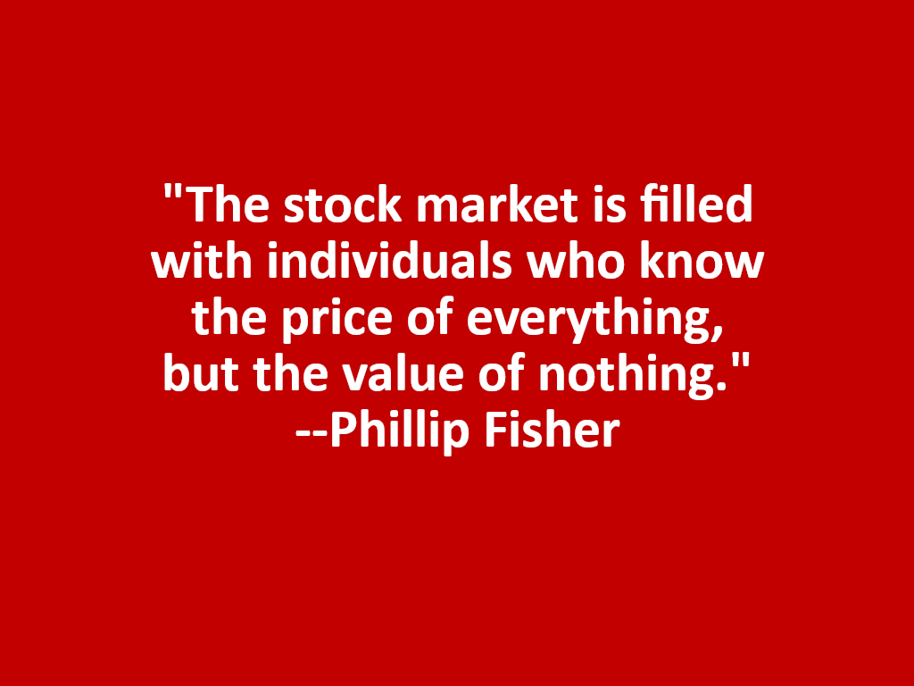 Phillip Fisher advice