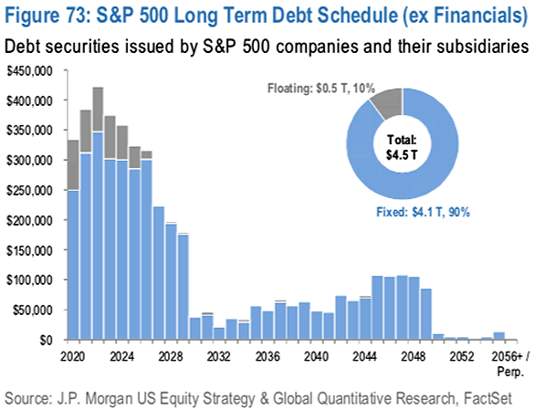 Debt Securities Issued by S&P 500 Companies