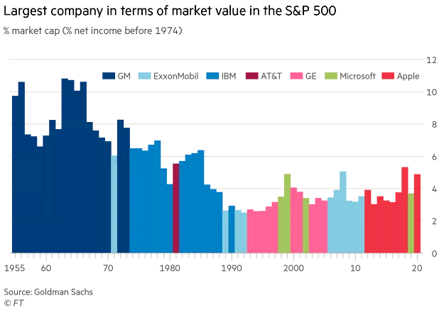 Largest Company in Terms of Market Value in the S&P 500