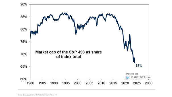 Market Capitalization - Weight in S&P 500
