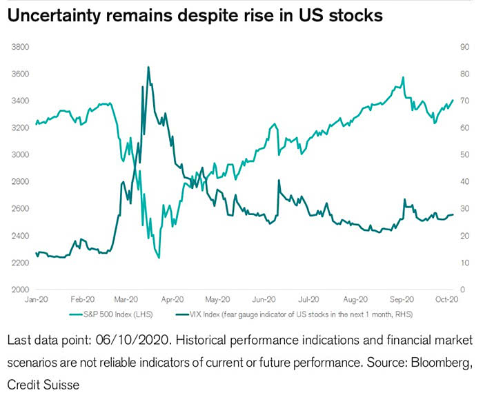 VIX Index and S&P 500 Index