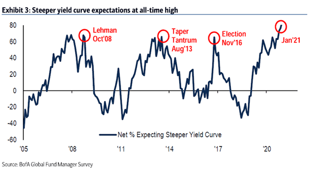 FMS Investors and Yield Curve Expectations