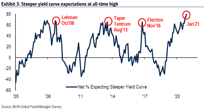 FMS Investors and Yield Curve Expectations