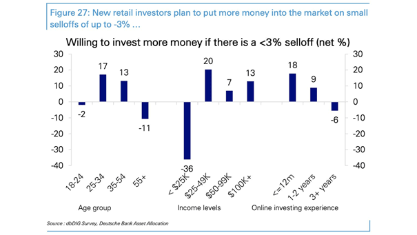 New Retail Investors and Market Selloffs