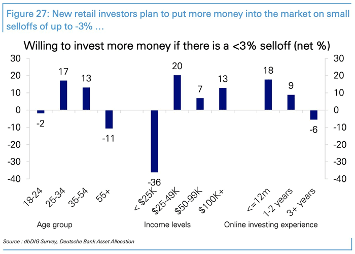 New Retail Investors and Market Selloffs