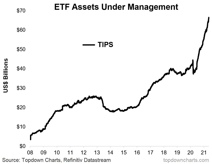 Treasury Inflation-Protected Securities (TIPS) - ETF Assets Under Management