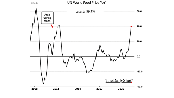 UN World Food Price YoY