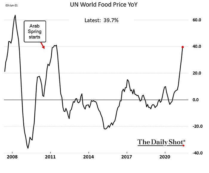 UN World Food Price YoY