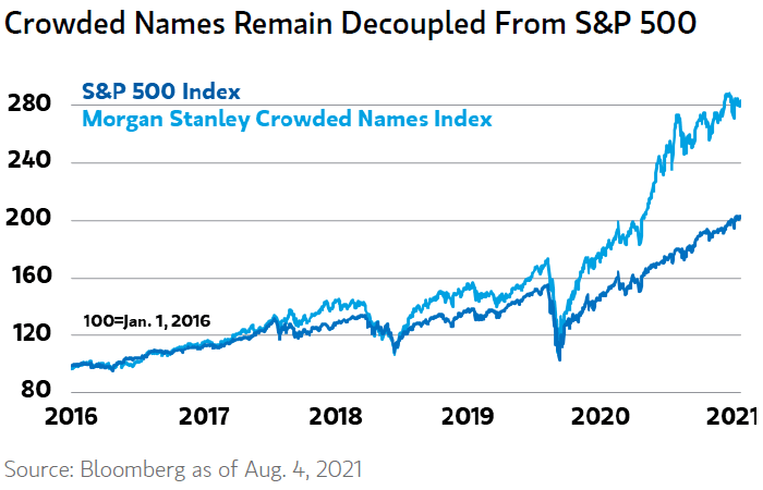 S&P 500 Index and Crowded Names