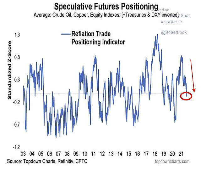 Reflation Trade Positioning Indicator