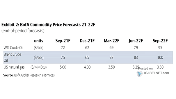 Commodity Price Forecasts