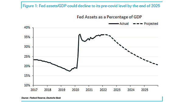 Fed Assets as a Percentage of GDP