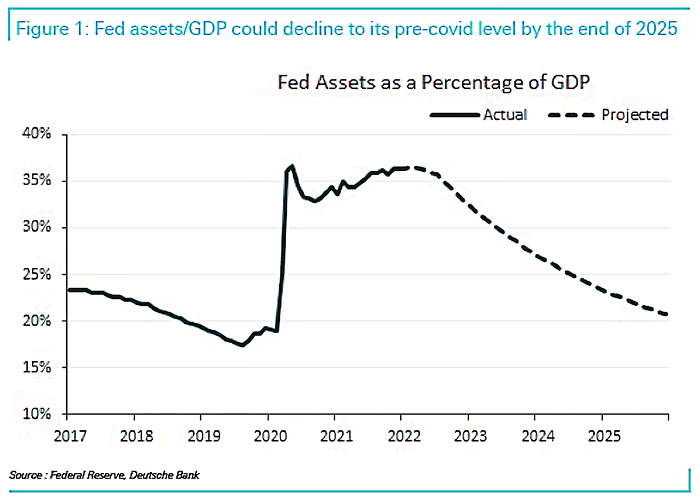 Fed Assets as a Percentage of GDP