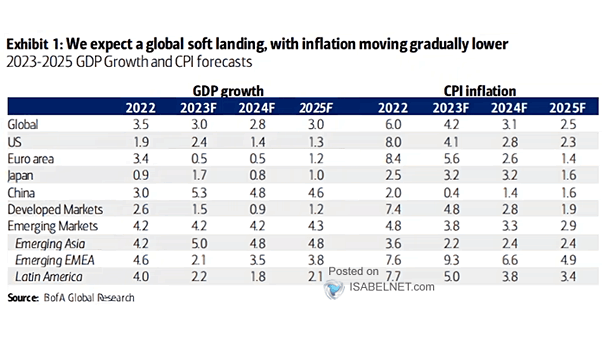 GDP Growth and CPI Forecasts