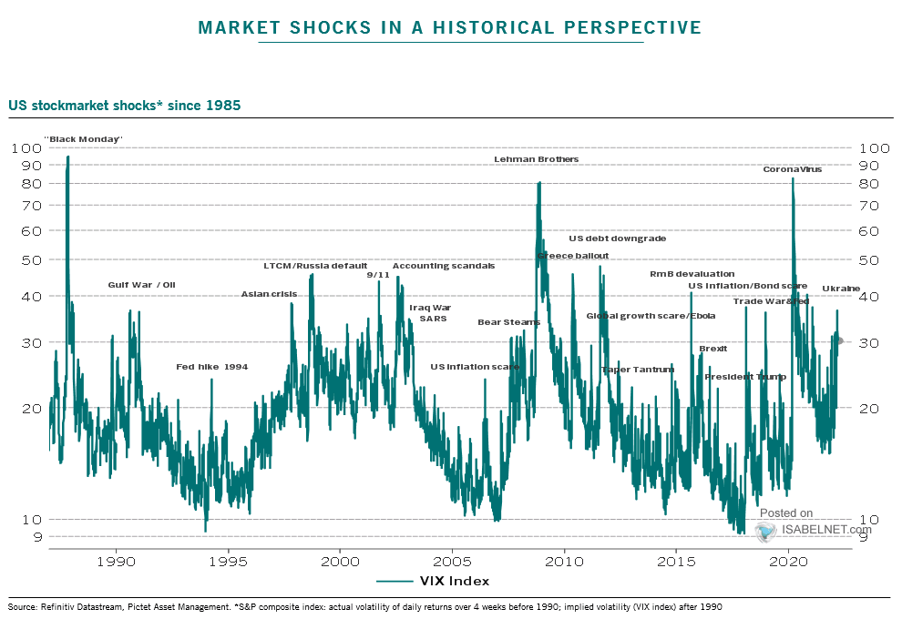 VIX - Market Shocks in a Historical Perspective