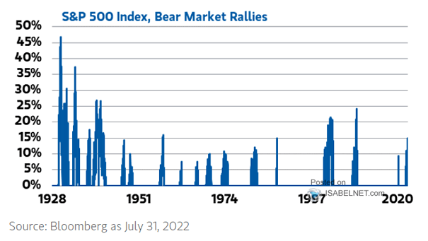 S&P 500 Index - Bear Market Rallies