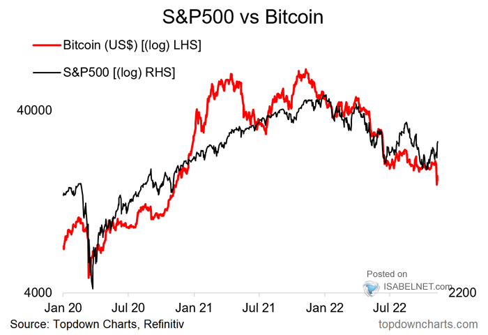 S&P 500 vs. Bitcoin