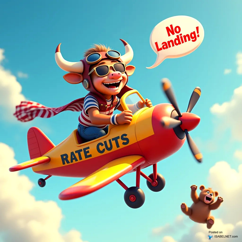 ISABELNET Cartoon of the Day - No Landing, Rate Cuts