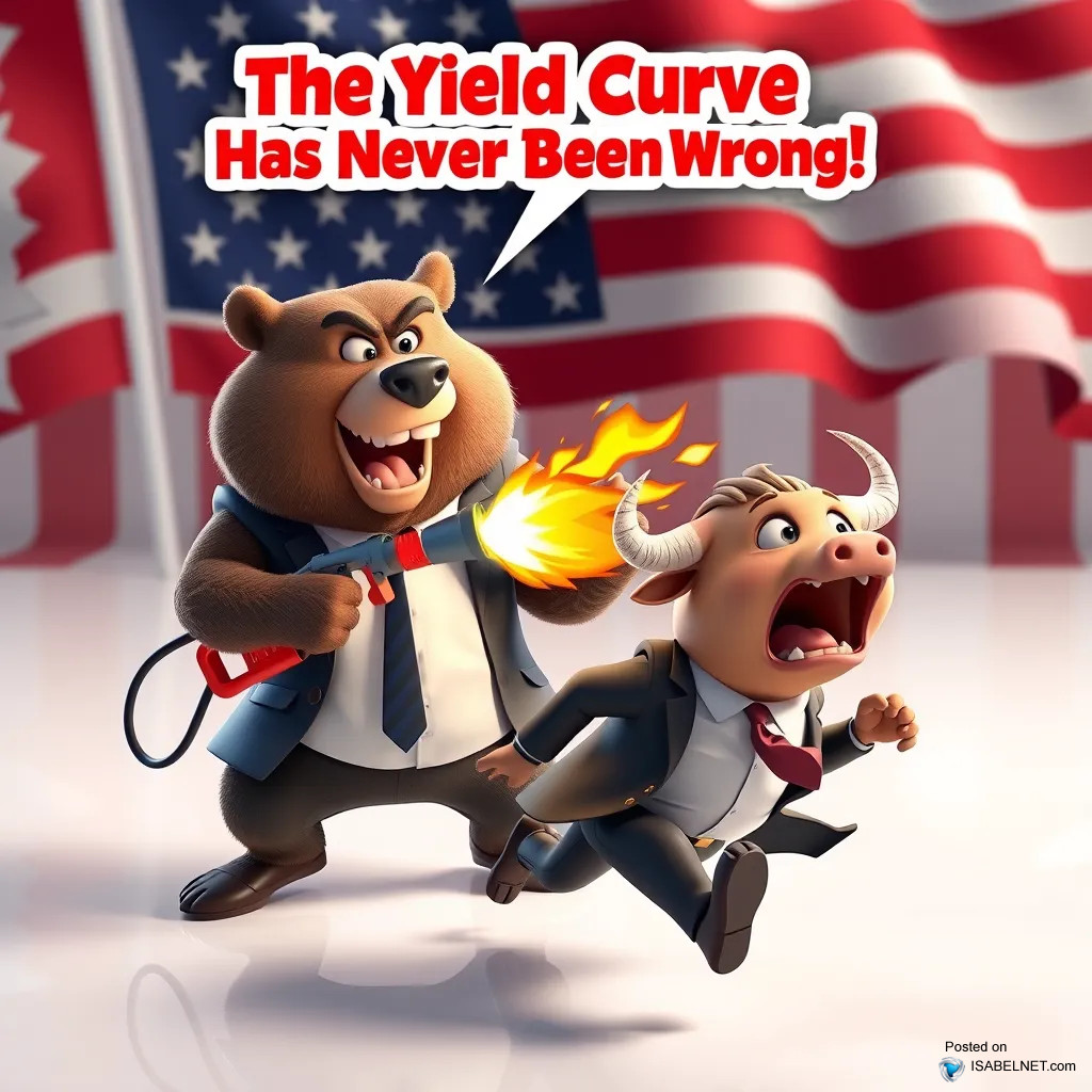 ISABELNET Cartoon of the Day - Bull vs. Bear, The Yield Curve Has Never Been Wrong