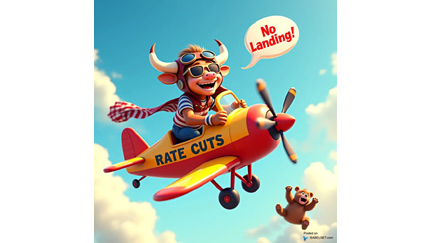 ISABELNET Cartoon of the Day - No Landing, Rate Cuts
