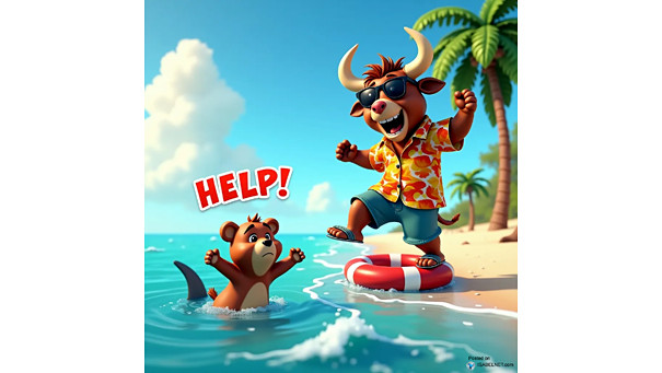 ISABELNET Cartoon of the Day - Bull vs. Bear