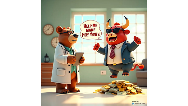 ISABELNET Cartoon of the Day - Bull vs. Bear