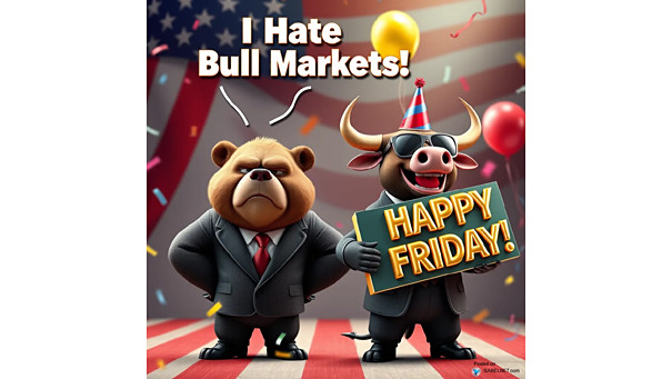 ISABELNET Cartoon of the Day - I Hate Bull Markets, Happy Friday!