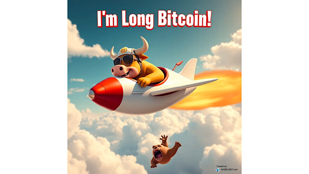 ISABELNET Cartoon of the Day - Bicoin over $100,000, Bulls Are Long Bitcoin