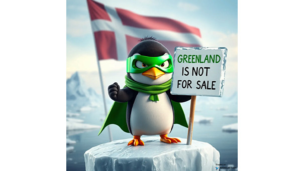 ISABELNET Cartoon of the Day - Greenland Is Not For Sale!