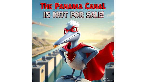 ISABELNET Cartoon of the Day - The Panama Canal Is Not For Sale!