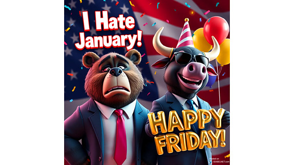 ISABELNET Cartoon of the Day - I Hate January! Happry Friday!