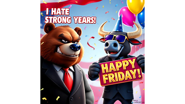 ISABELNET Cartoon of the Day - Happy Friday, Bears Hate Strong Years!