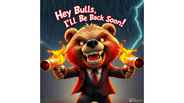 ISABELNET Cartoon of the Day - Hey Bulls, I'll Be Back Soon!