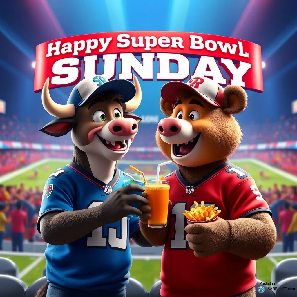 ISABELNET Cartoon of the Day - Happy Super Bowl Sunday!