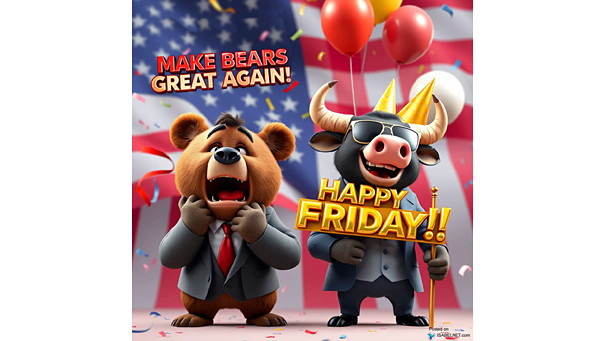ISABELNET Cartoon of the Day - Make Bears Great Again! Happy Friday!