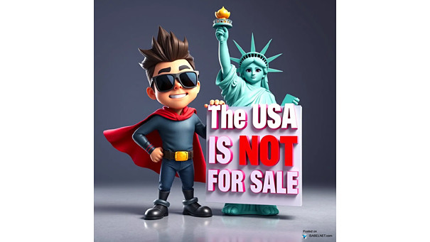 ISABELNET Cartoon of the Day - The USA Is Not For Sale!