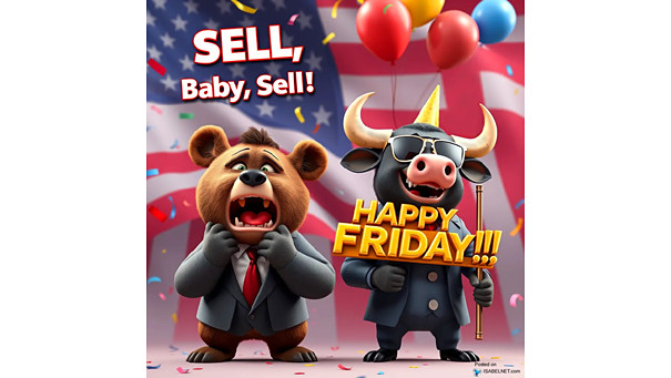ISABELNET Cartoon of the Day - Sell Baby, Sell! Happy Friday!