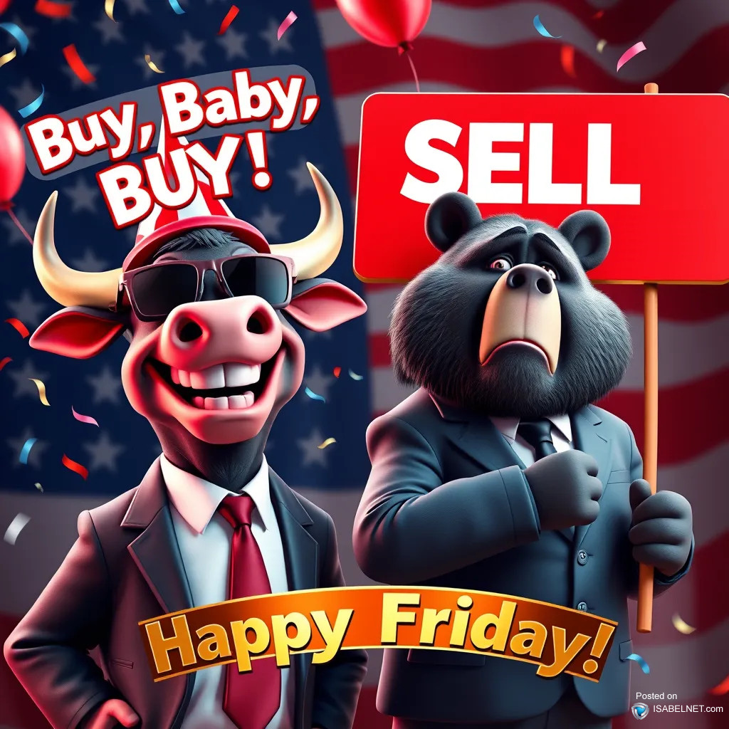 ISABELNET Cartoon of the Day - Buy, Baby, Buy! Happy Friday!