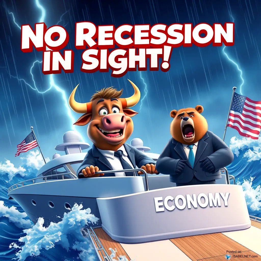 ISABELNET Cartoon of the Day - No Recession In Sight!