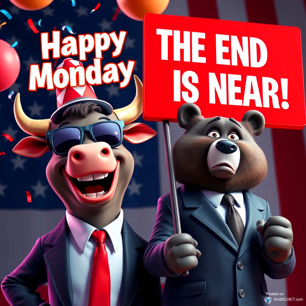 ISABELNET Cartoon of the Day - The End Is Near, Happy Monday!