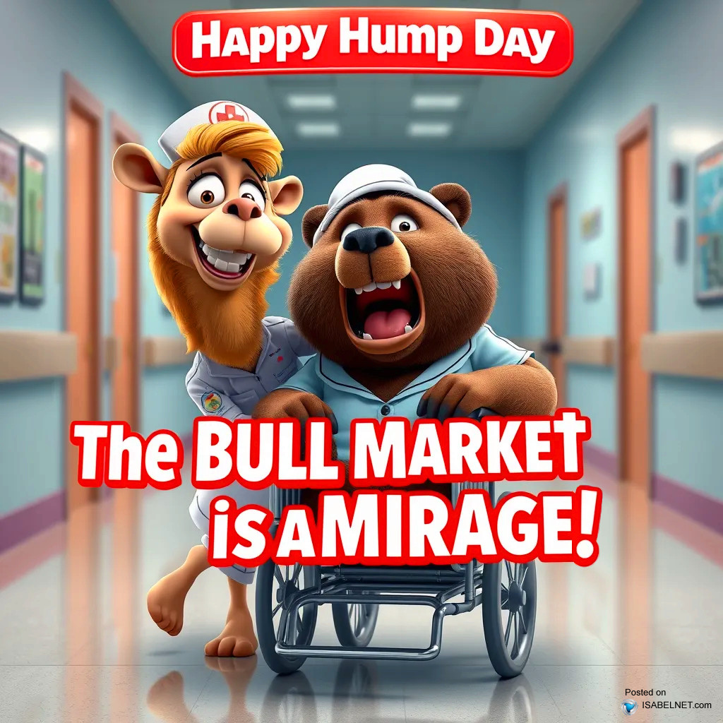 ISABELNET Cartoon of the Day - The Bull Market Is A Mirage! Happy Hump Day!