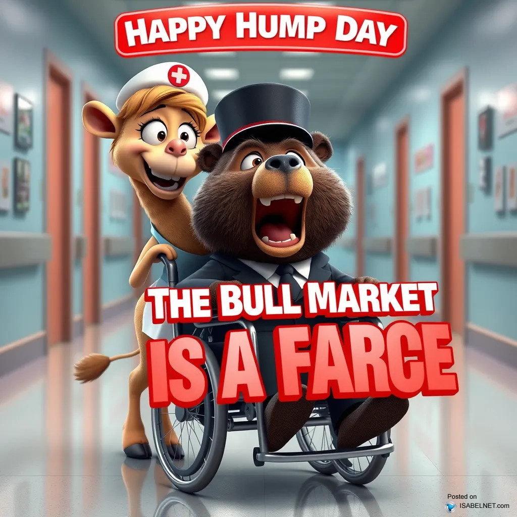 ISABELNET Cartoon of the Day - The Bull Market is a Farce! Happy Hump Day!
