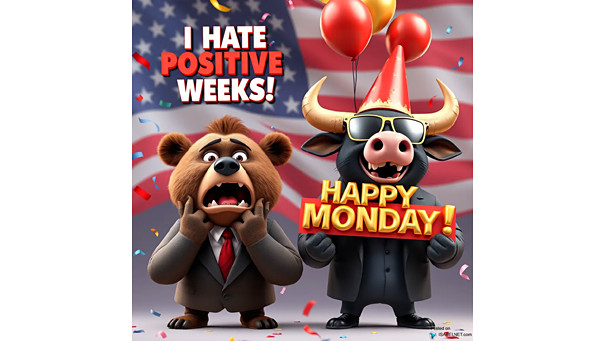 ISABELNET Cartoon of the Day - I Hate Positive Weeks! Happy Monday!