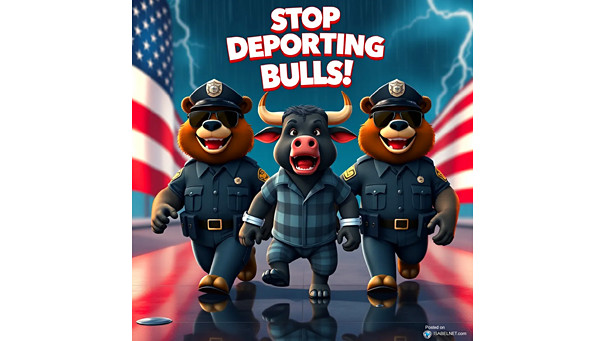 ISABELNET Cartoon of the Day - Stop Deporting Bulls!