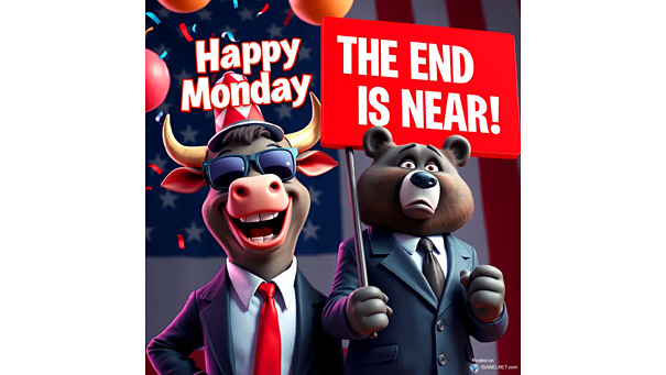 ISABELNET Cartoon of the Day - The End Is Near, Happy Monday!