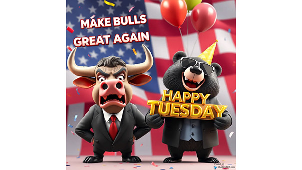 ISABELNET Cartoon of the Day - Make Bulls Great Again! Happy Tuesday!