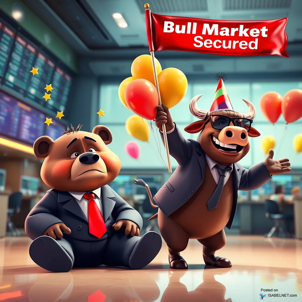 ISABELNET Cartoon of the Day - Bull Market Secured!